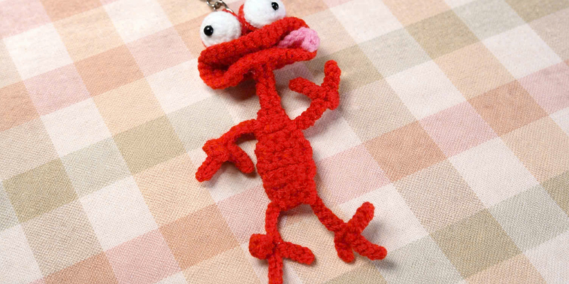 Hình ảnh móc len handmade của Chút Chíu phù hợp cho người mới bắt đầu.