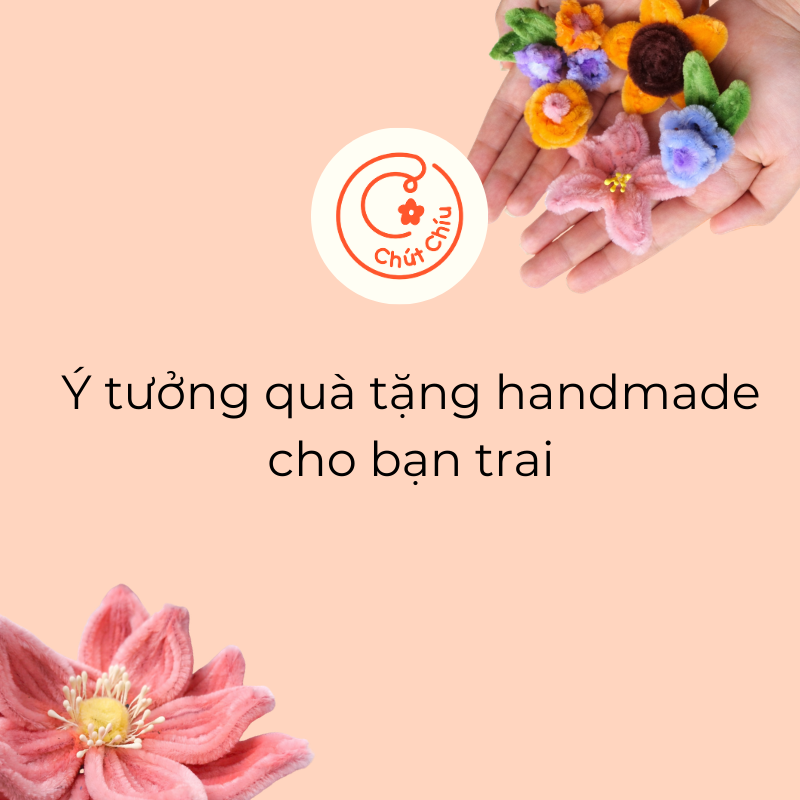 ý tưởng quà tặng handmade cho bạn trai