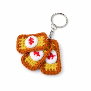 Móc khóa len tờ tiền