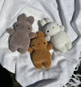 Thỏ bông handmade