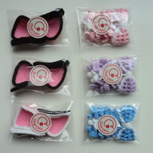 Kẹp tóc len handmade của Chút Chíu